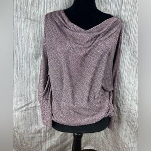 J Lo shiny Purple Top